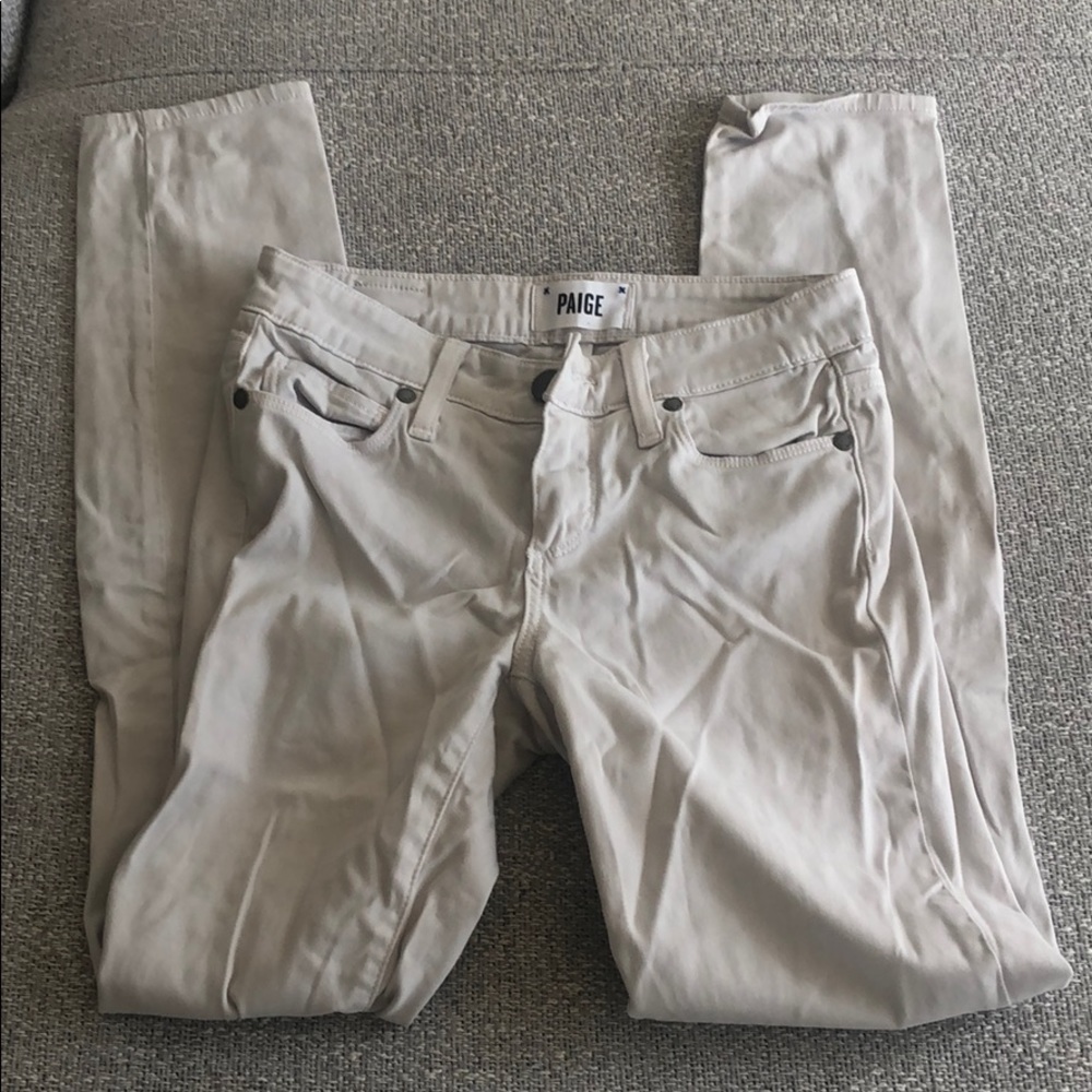 Paige Verdugo Ankle gray pants